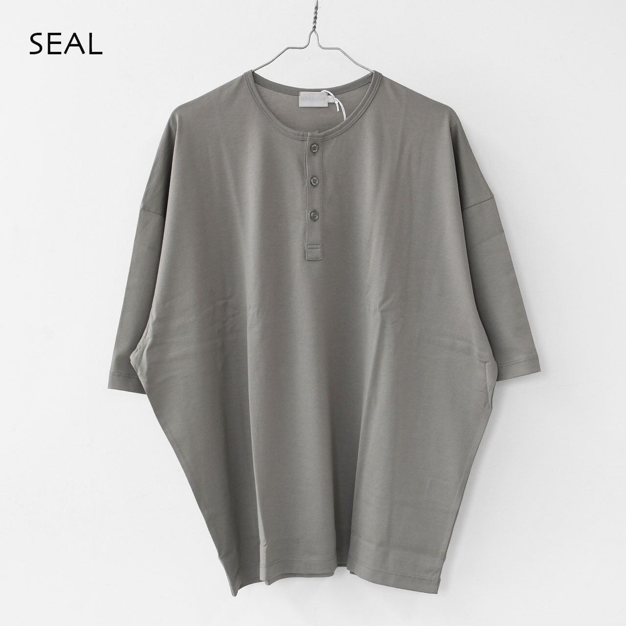 Handvaerk [ハンドバーク] 60/2 S/S TAPERED BIG HENRY T-SHIRT [6526