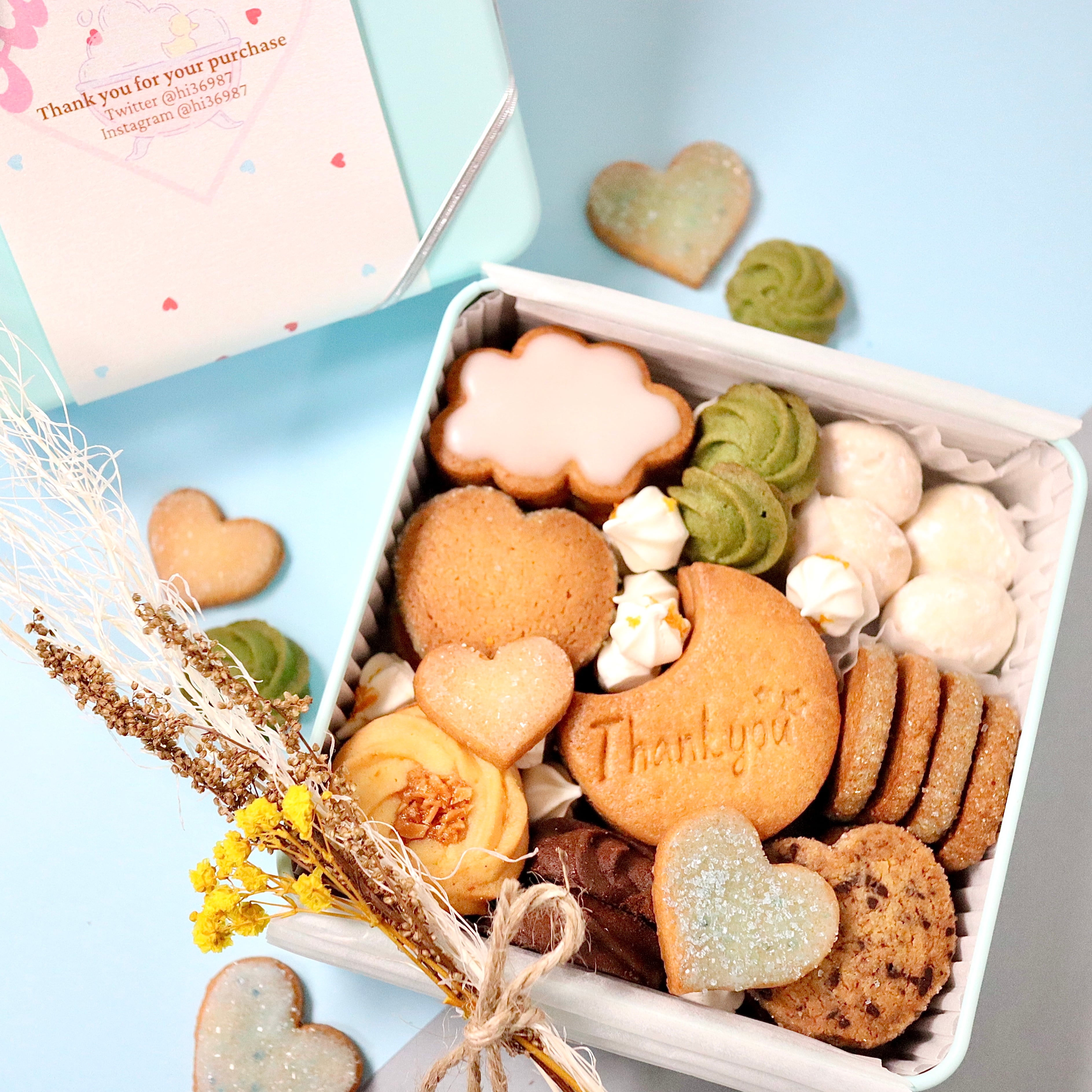 ホワイトデークッキー缶 Aimee Store ホワイトデークッキー缶 Aimee Store