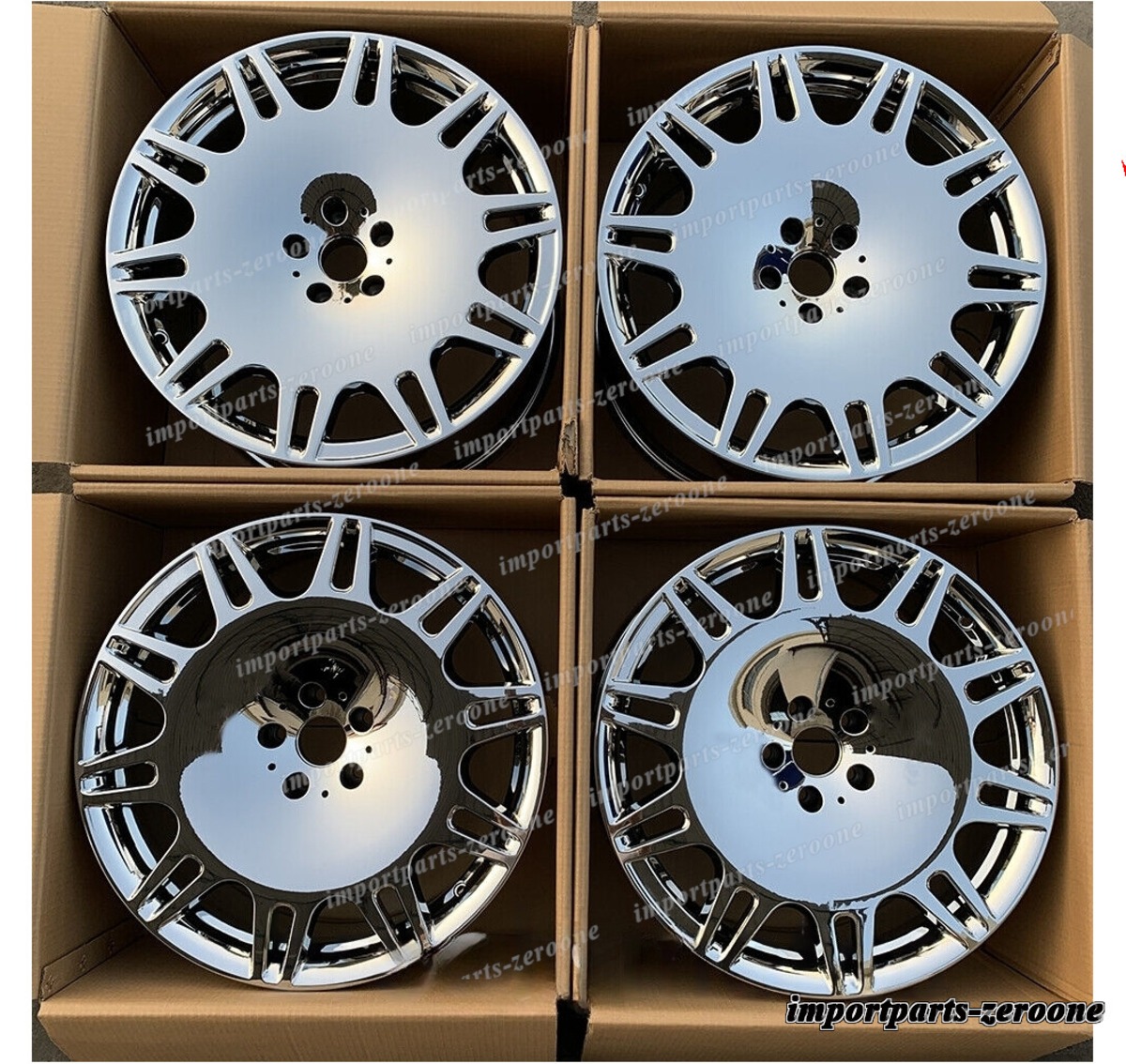 22インチ 新品 B スタイル クローム ホイール メルセデスベンツ W222 S 