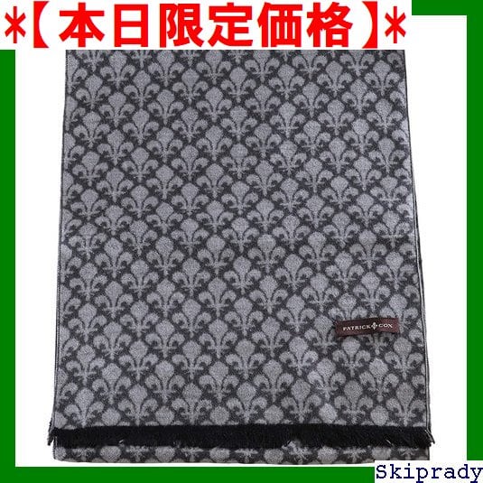 本日限定価格】 PATRICK 521978 グレー GRAY PC-1002 マフラー