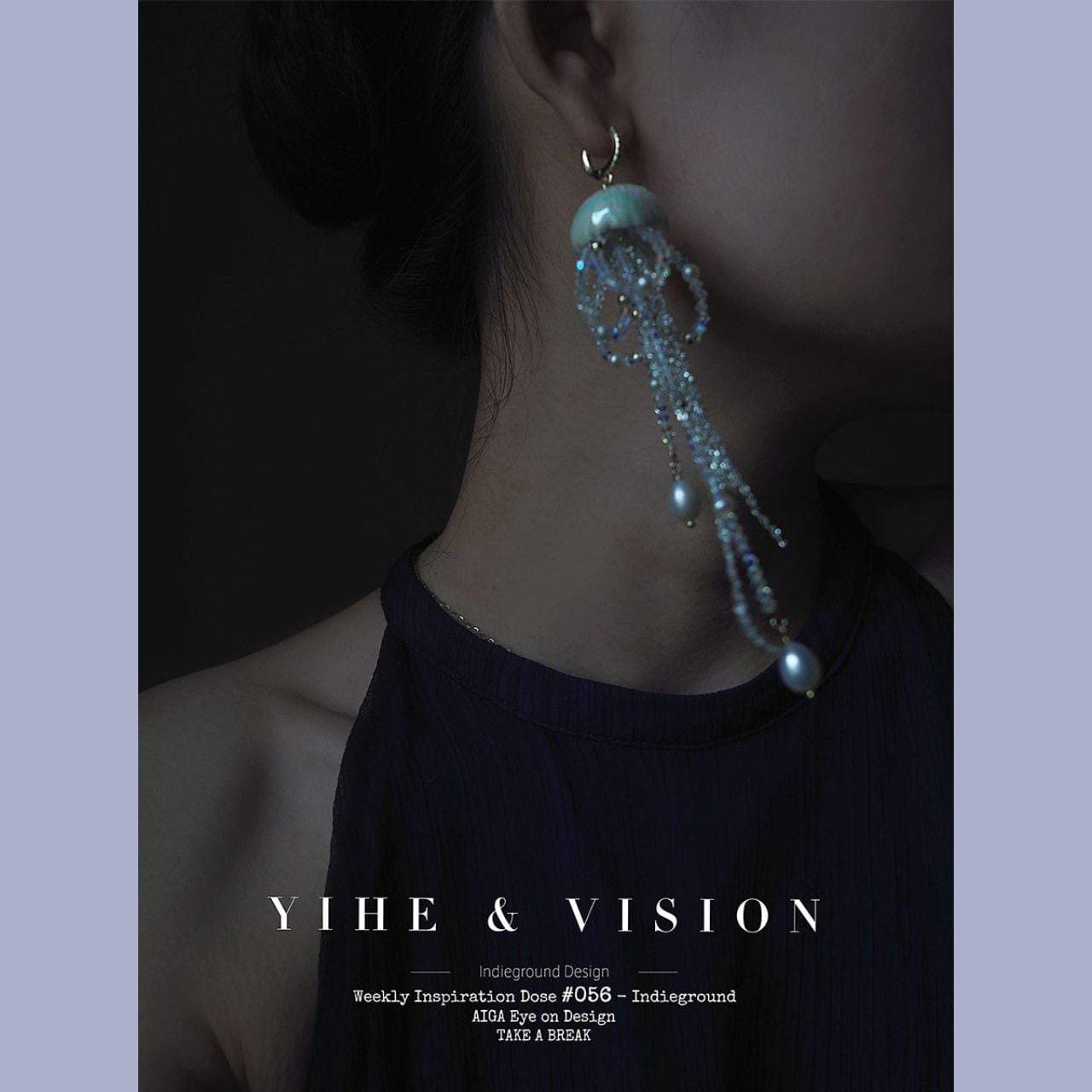 EMMA ピアス 深海で静かに煌めくジェリーフィッシュピアス E00047 | EMMA GRAND