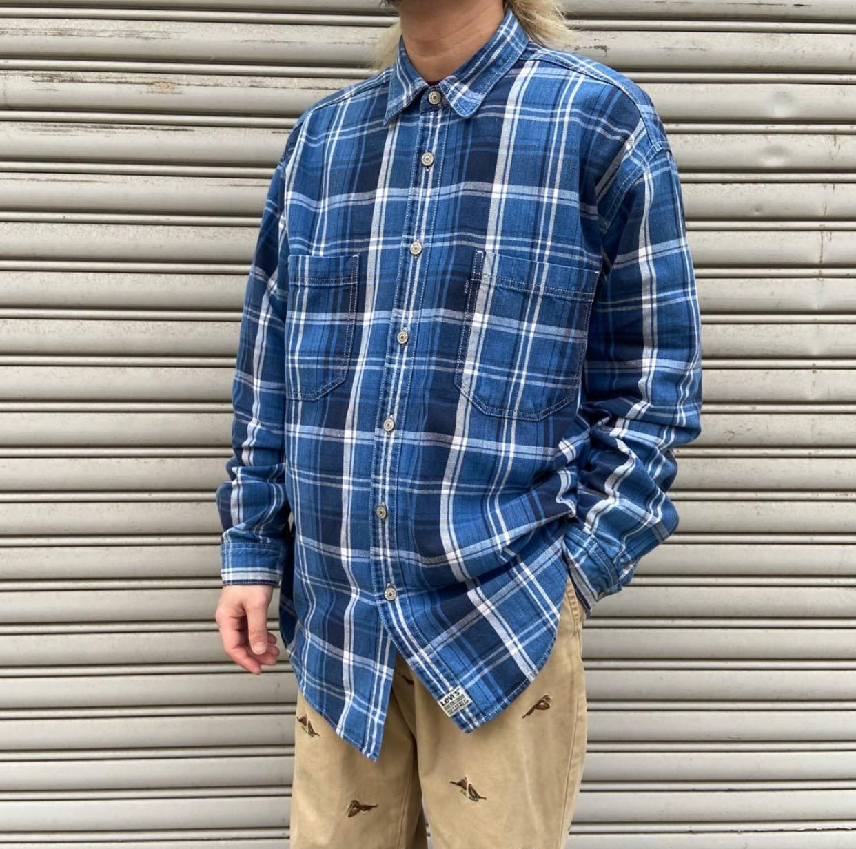 90s USA製 Levi's 517 フレアデニムパンツ 真紺 W34L30 | 古着屋 Uan