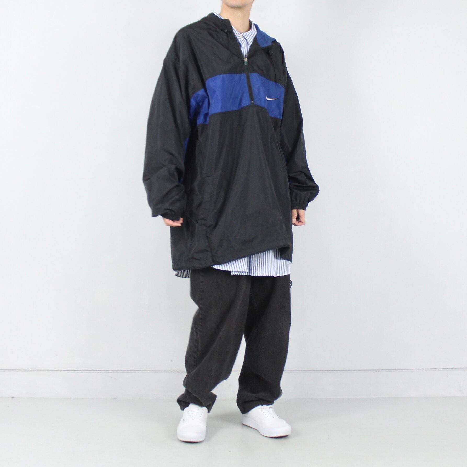 NIKE Oversize Nylon Anorak Parka