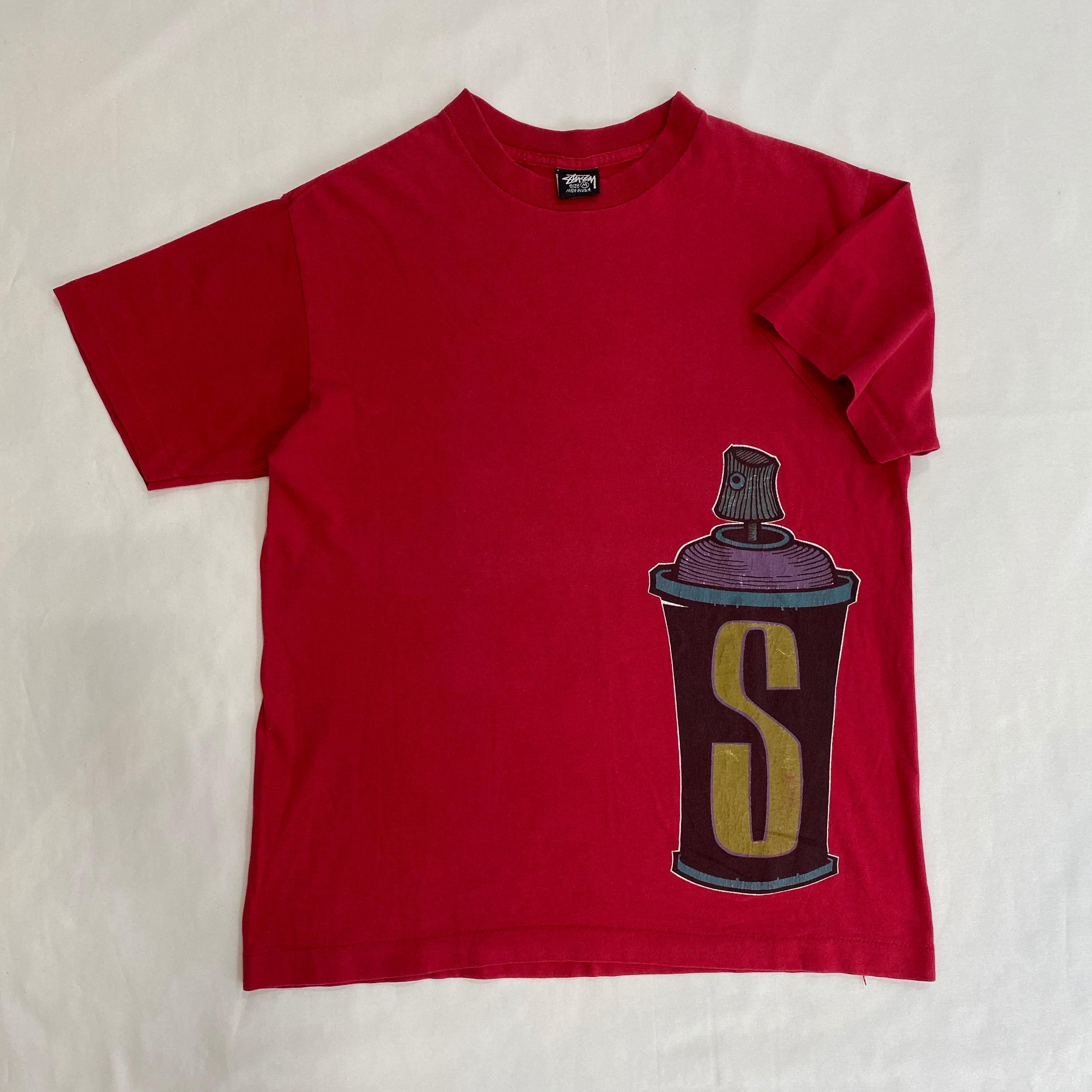 stussy spraycan tee spray ステューシー スプレー缶