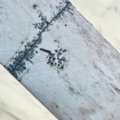 ピクチャーストーン1*デンドリティック*天然石ポイント*天然石インテリア*置き物