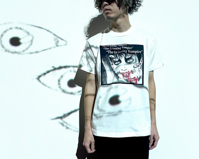 【丸尾末広】笑う吸血鬼 耿之助グラフィックTシャツ