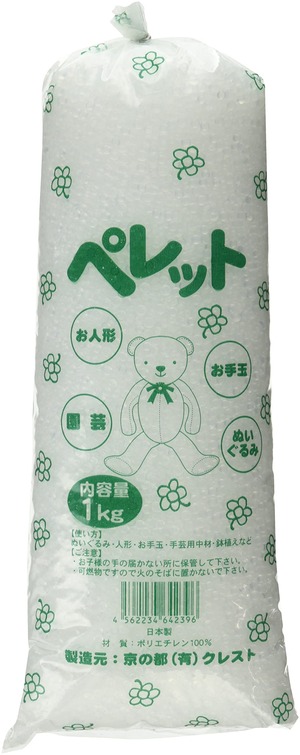 【努力特価】京の都 クレスト 手芸用ペレット 1ｋｇ CR46