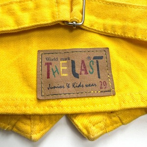 ＜VINTAGE＞Kids  VEST｜デッドストック イエローデニム ベスト ジレ