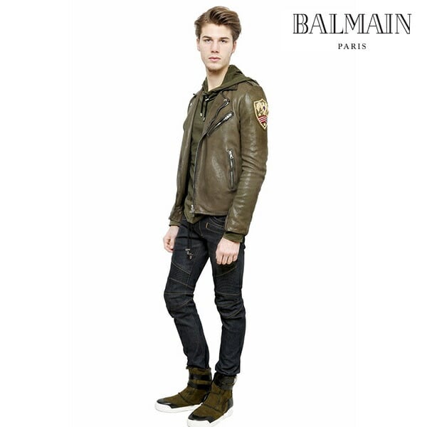 送料無料【50%OFF】新品【正規】BALMAIN HOMME（バルマンオム）BASIC ...