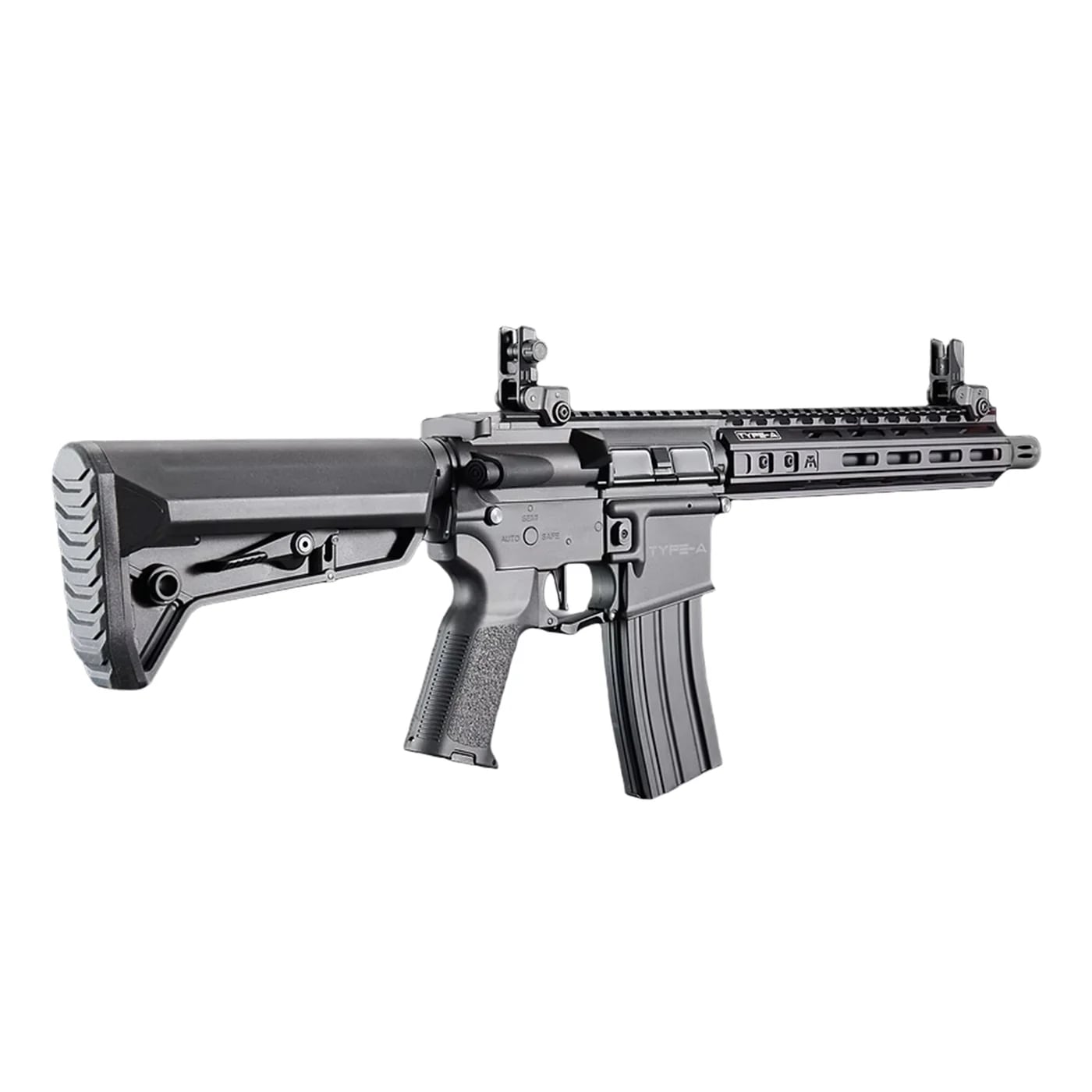 LANCER TACTICAL Gen 3 BG Defense Licensed Type-A MK2 10 Airsoft M4