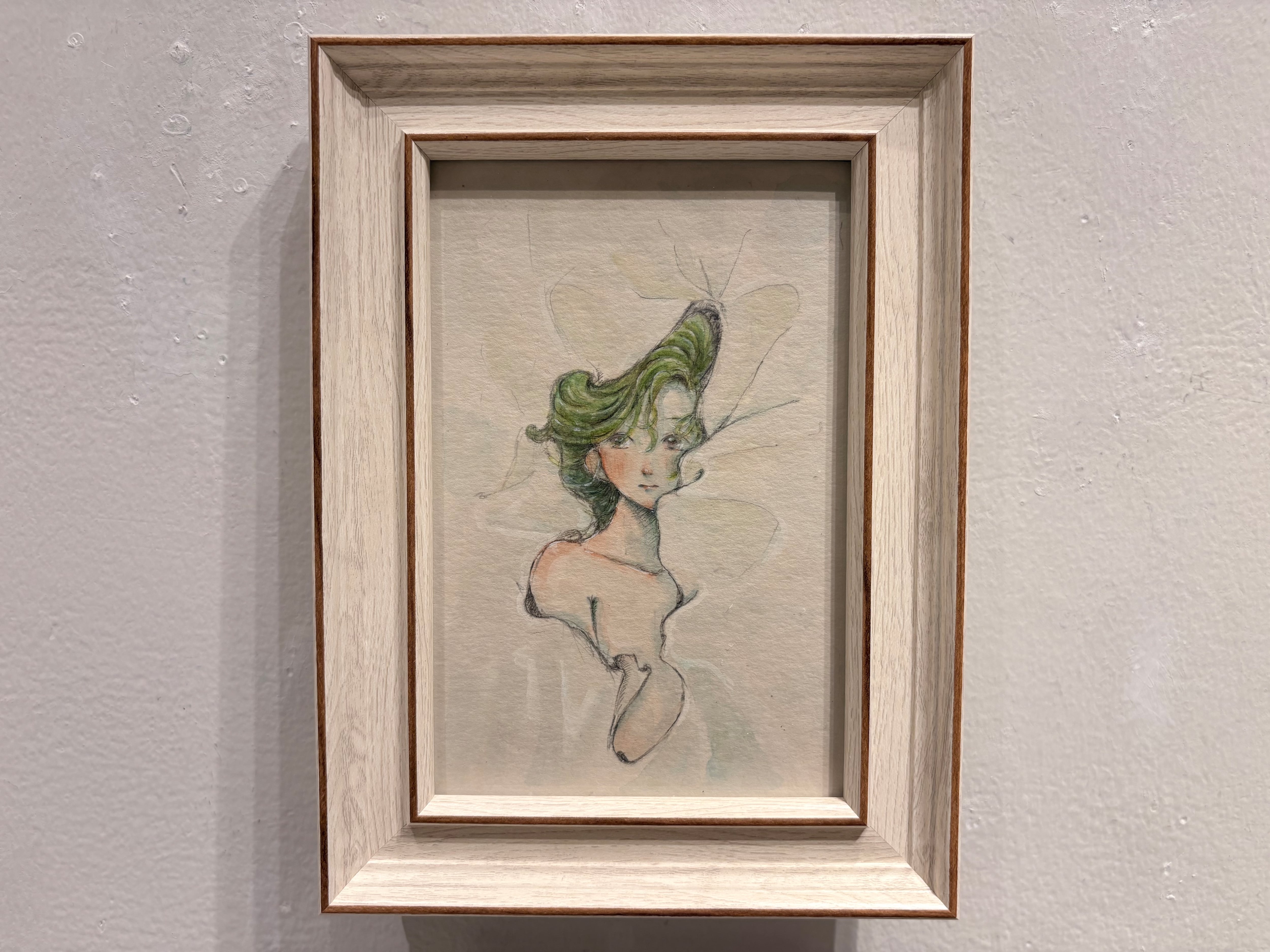 池田満寿夫「夏の夢」Dream in Summer 1966 銅版画 46×40.5mm ed30