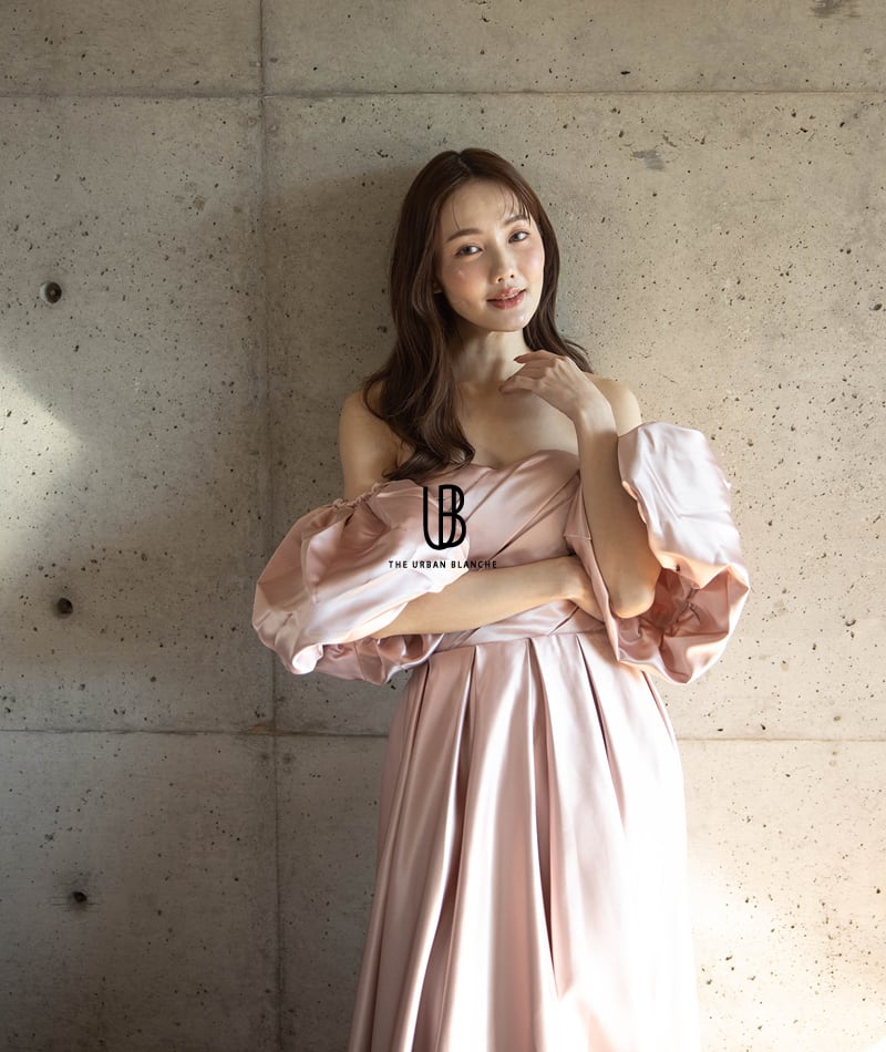 CD75 】「MAISONPOOL ×UB 別注」ウェディングドレス カラードレス THE