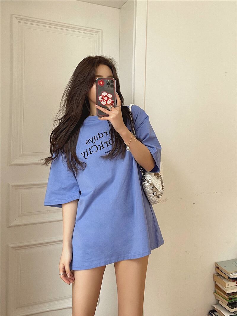 プリントTシャツ サマールーズトップス 夏物 ブラックストロベリース61429149649