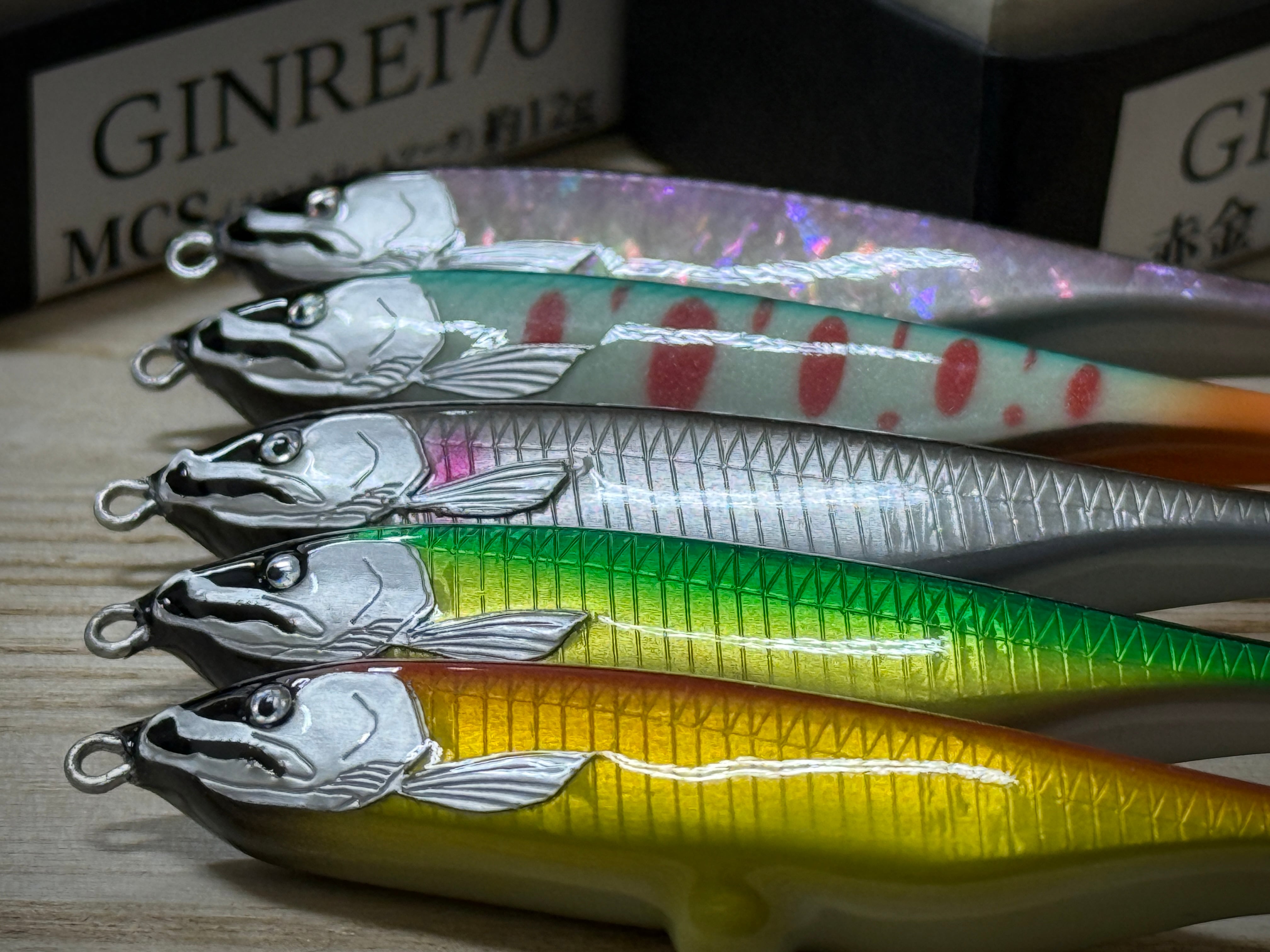 ルアースタジオヤマト ジグスプーン 希少品 トレファー セット販売 今秋冬オススメの新作！