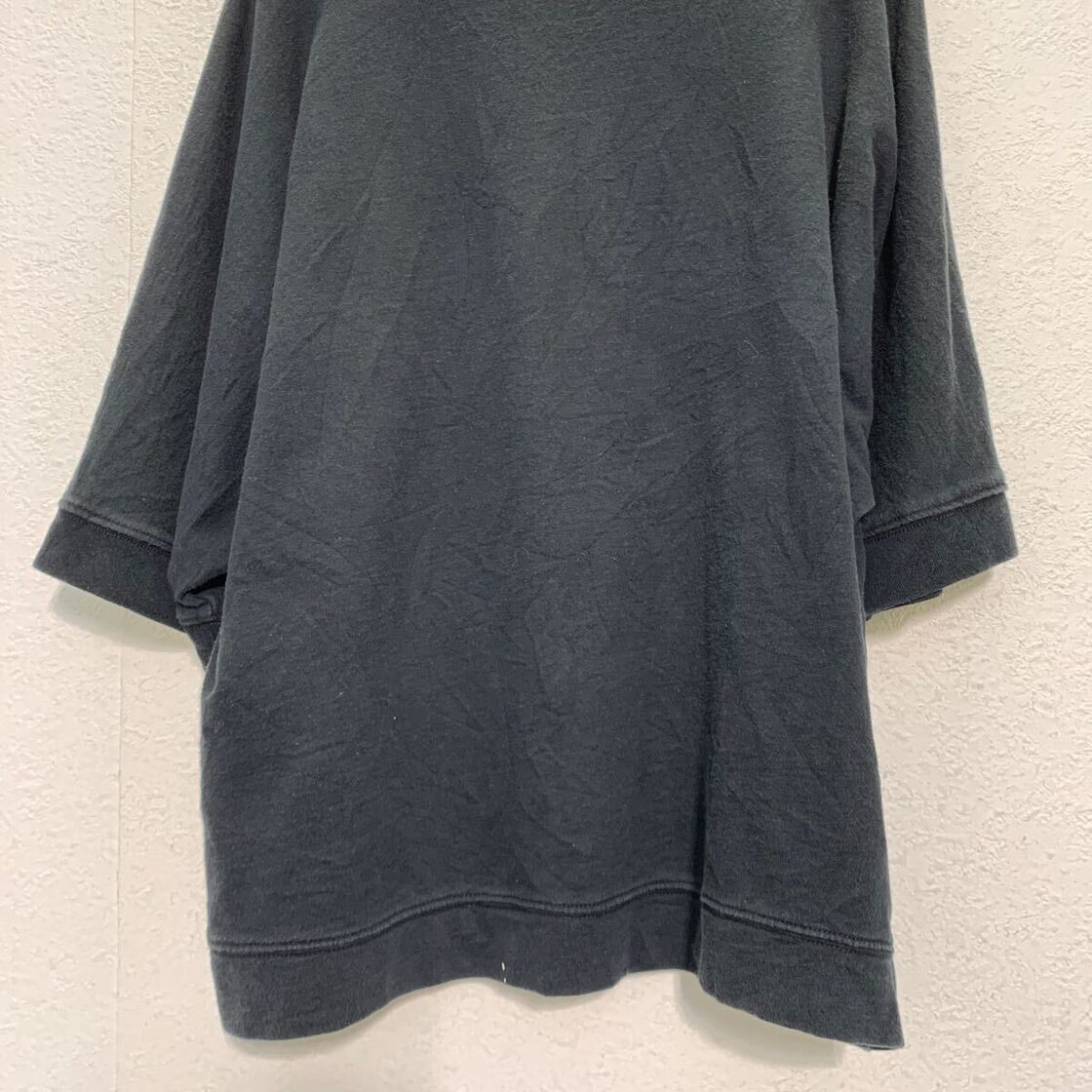 Gap 半袖 プリントスウェット トレーナー L レディース ブラック 