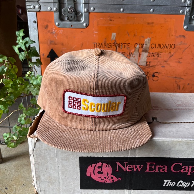 Vintage "Purina Hi Pro" Corduroy Trucker Hat Deadstock by Stylemaster