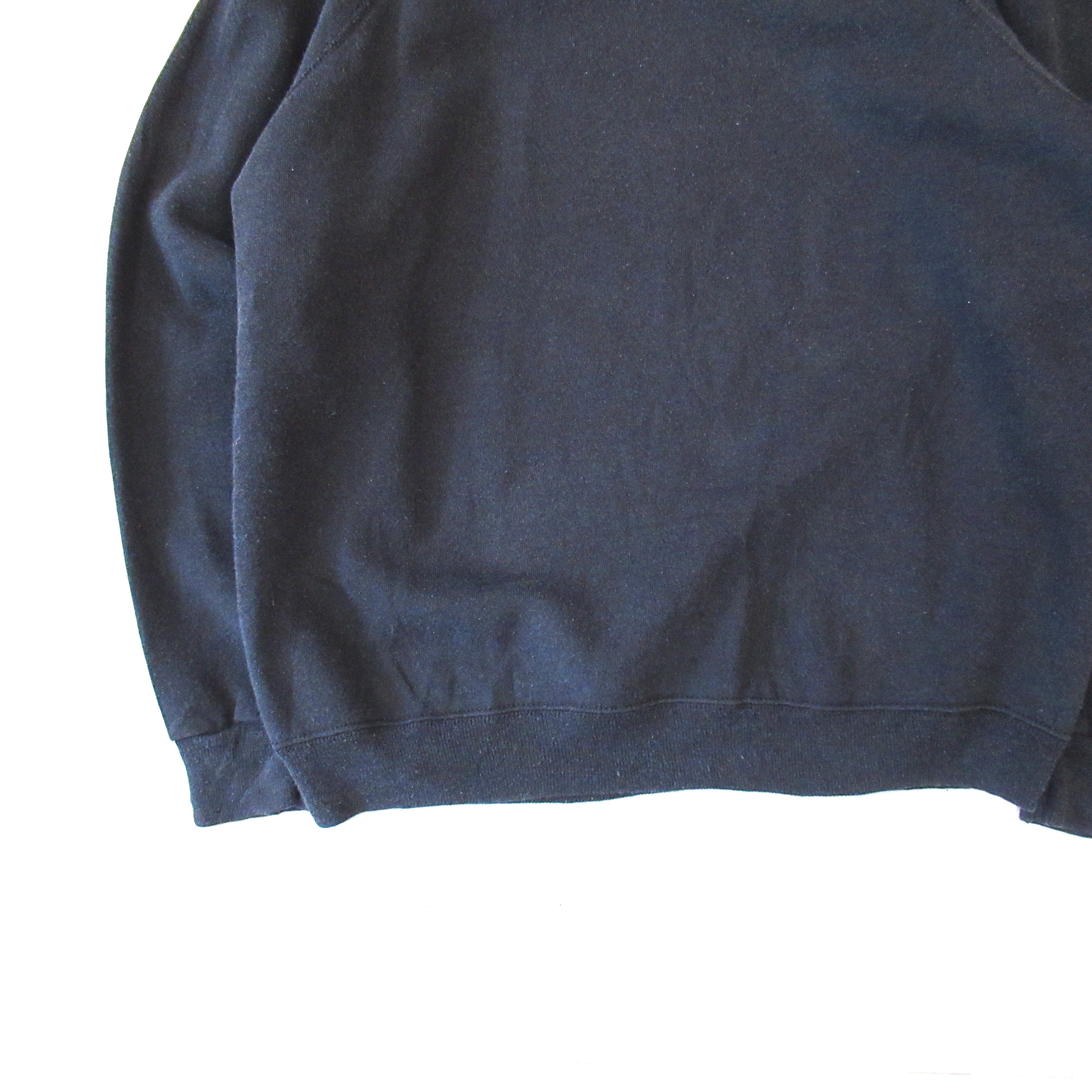 80S Hanes ACTIVEWEAR Black Sweat Shirt【LARGE】 | drop by