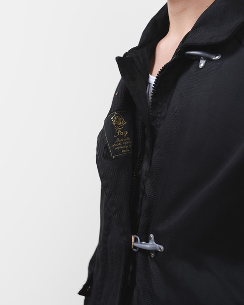 [Late 1980s-Early 1990s] "Fay" Nylon Canvas Fireman Jacket (Made in Italy)
