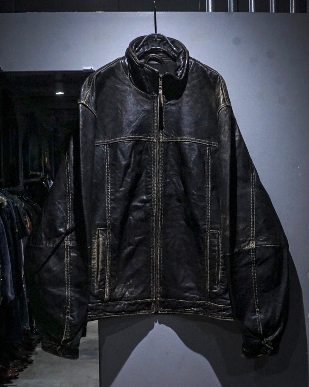 下北沢caka購入 レザーフライトジャケット 下北沢caka購入 レザーフライトジャケット Caka】