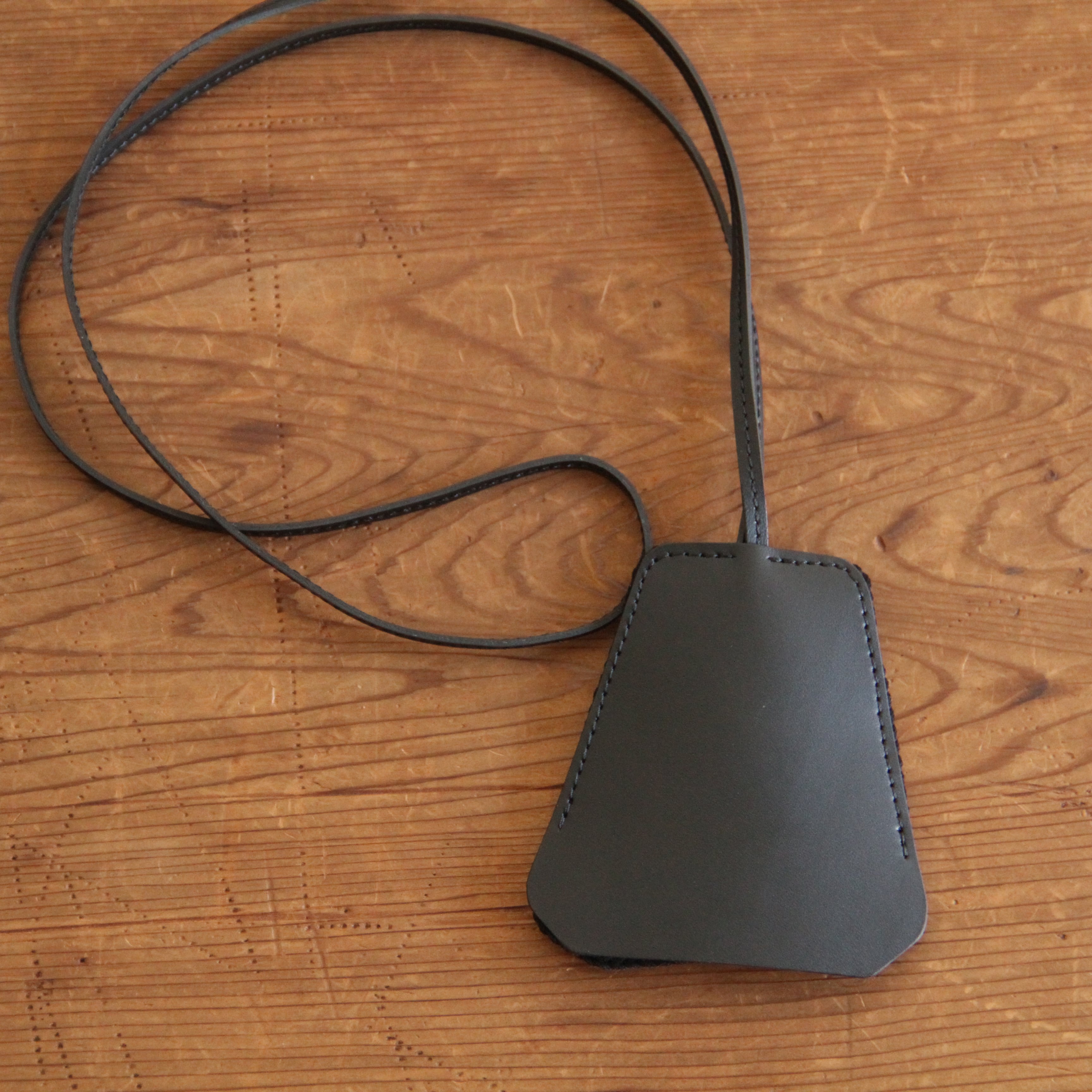 TENNE HANDCRAFTED MODERN leather and knit crochet necklace | Terminal