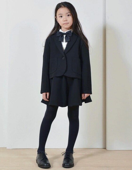 ジェネレーター スーツ 女の子 入学式 卒業式 スーツダブルフェイス