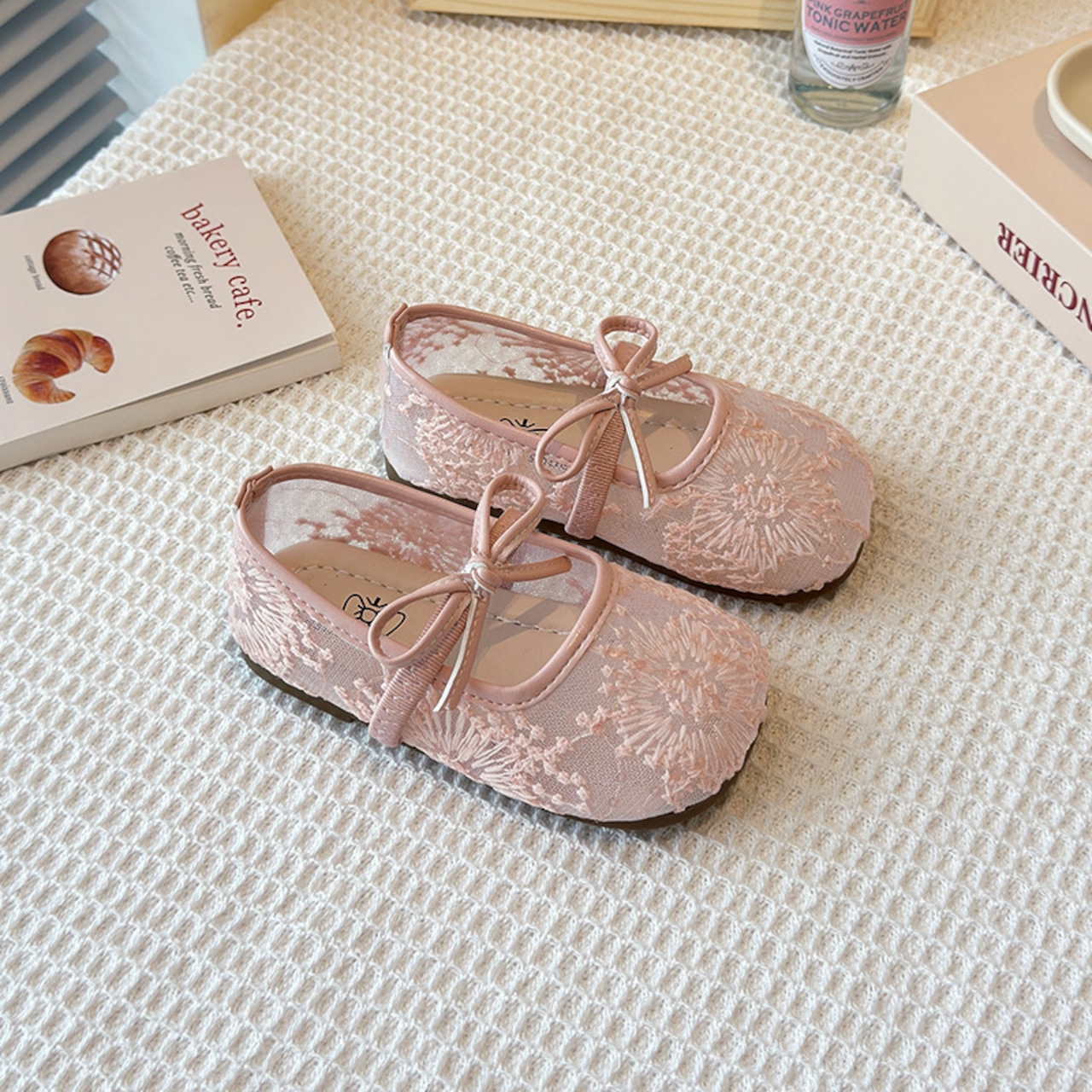 Floral embroidered shoes - 2