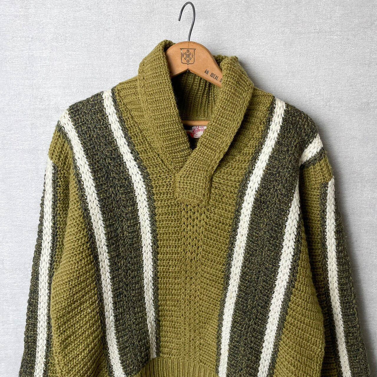 [VINTAGE] COLLEGE KNITWEAR VINTAGE KNIT PULLOVER