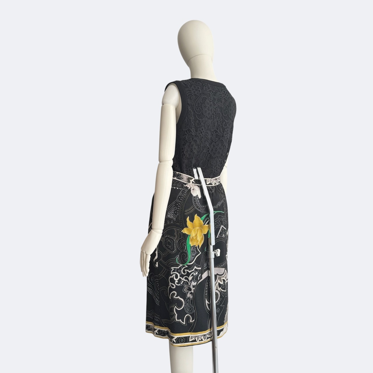 LEONARD FASHION セットアップ ブラック 花柄地模様 レオナール 