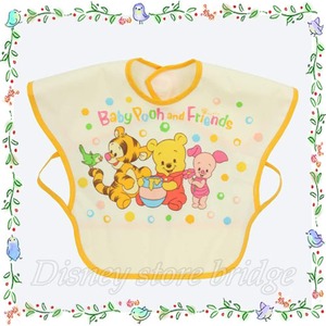 プーさん&フレンズ ベビースタイ パーク限定 東京ディズニーランド 東京ディズニーシー イエロー よだれ掛け ベビーグッズ エプロン 赤ちゃん用品 食事用スタイ