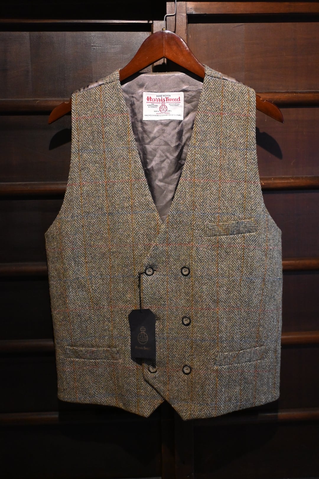 Harris Tweed ベスト HARRIS TWEED ] ハリスツイード オッドベスト – AWC │ active worker