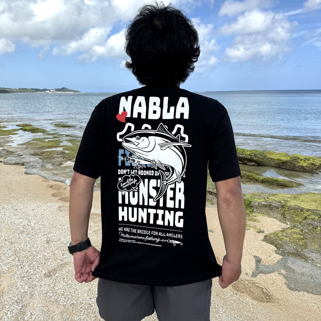 muta×NABLAコラボTシャツ マグロ ブラック | NABLA® (ナブラ)公式ショップ
