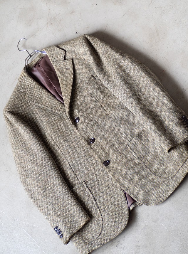 "KOICHI" used Harris Tweed tailored jacket