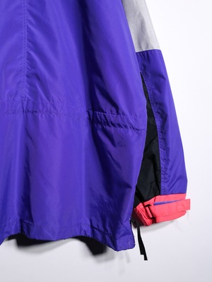 "Colombia" psychedelic coloring anorak parka