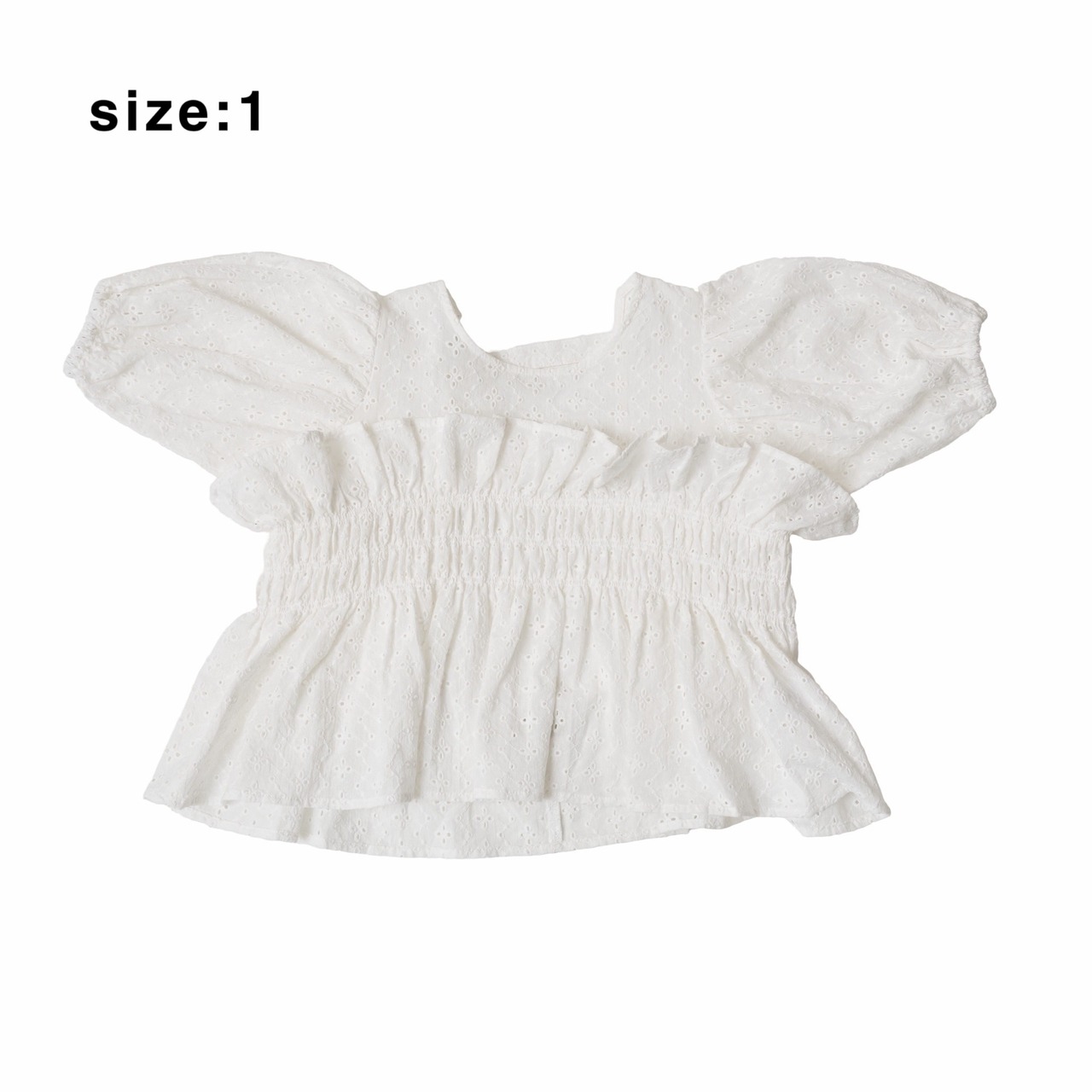 【KIDS】lace louise blouse/size1