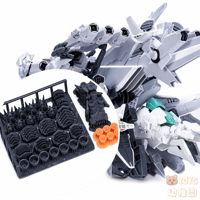 モゲン星空】1/144 HG アメイジングバルバトスルプス 用 改造パーツ 未