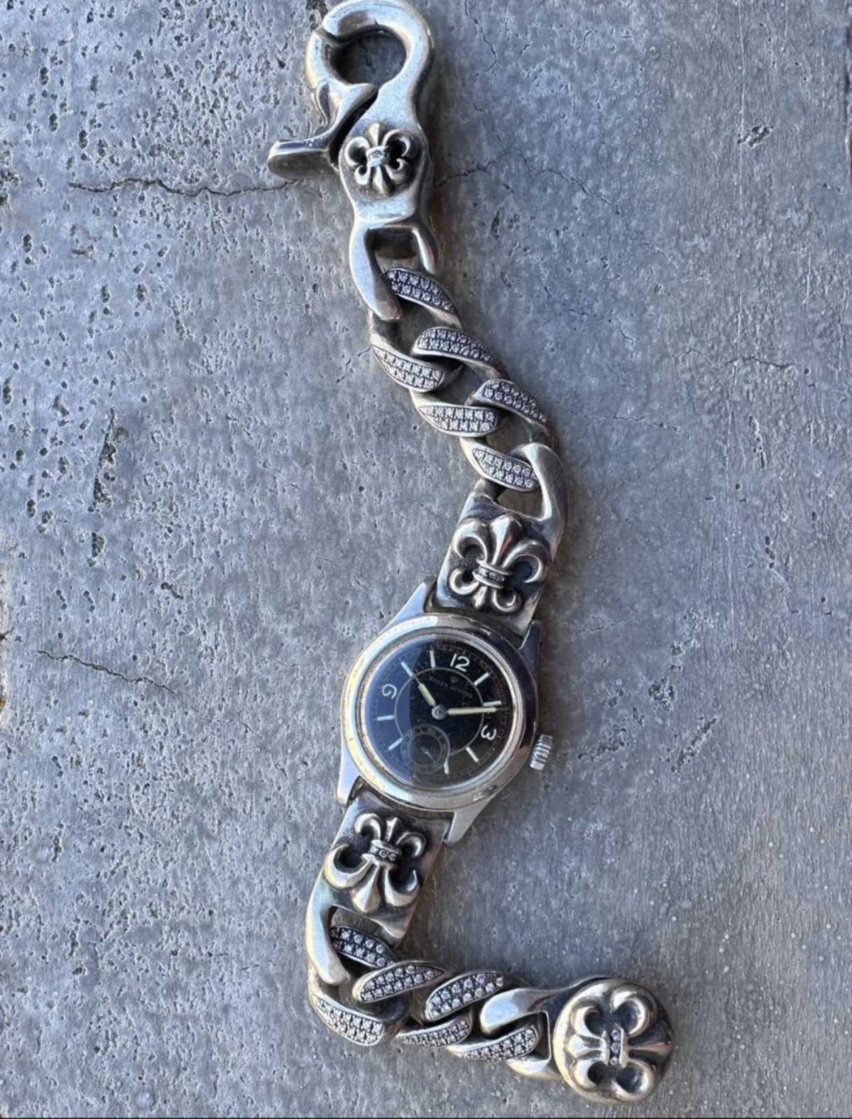 CHROME HEARTS クロムハーツ 純正ダイヤモンド ROLEX ロレックス 時計 