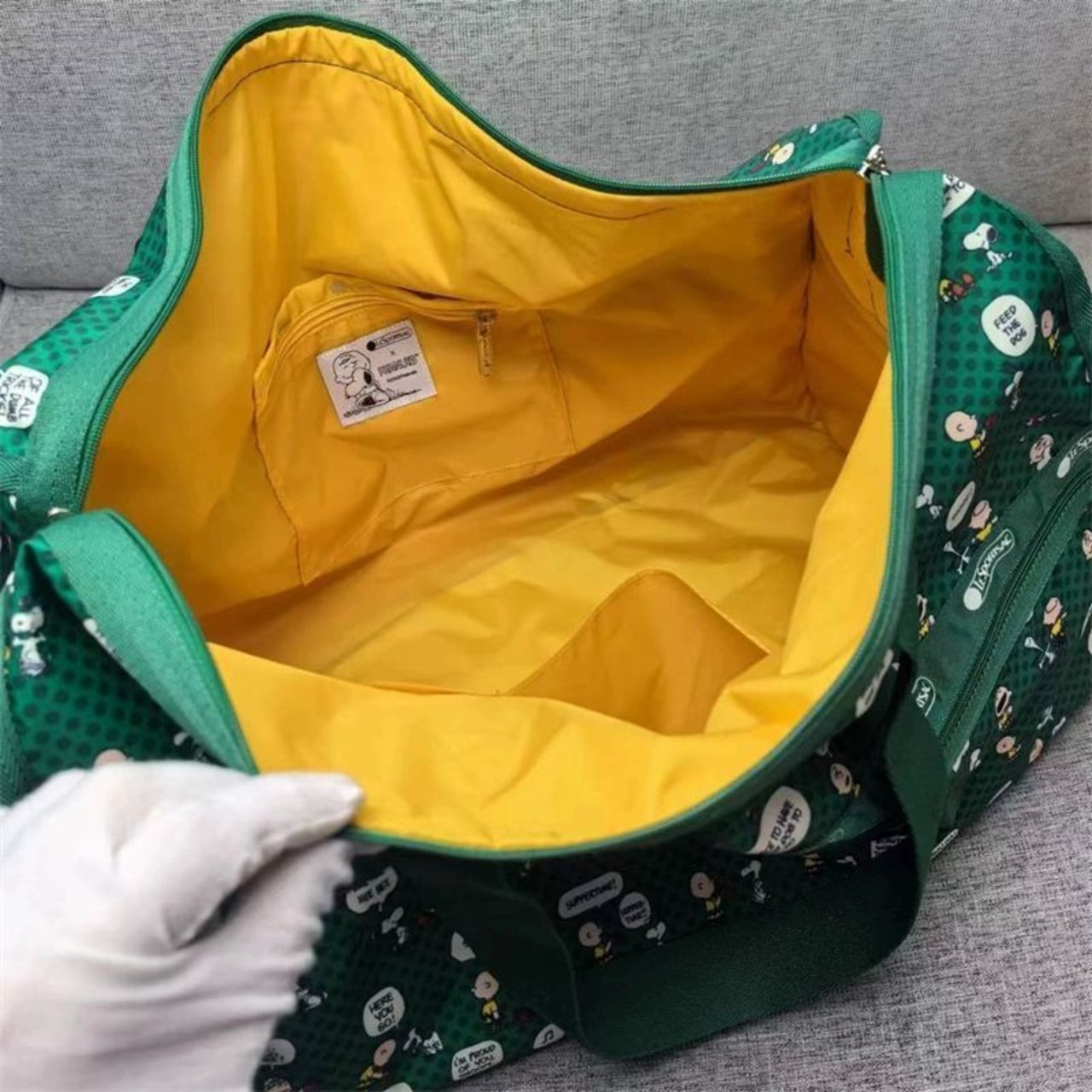 新品！レスポートサック ボストンバッグ ショルダーバッグ スヌーピー 