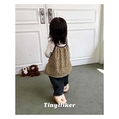 【取寄】Tiny Hiker レオパードワンピース｜冬服｜韓国子供服