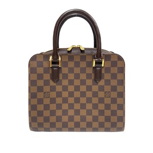 LOUIS VUITTON ルイ・ヴィトン トリアナ ダミエ ハンドバッグ ブラウン 9423-202301