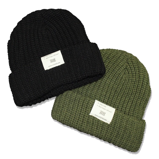 WILL ARMY KNIT CAP