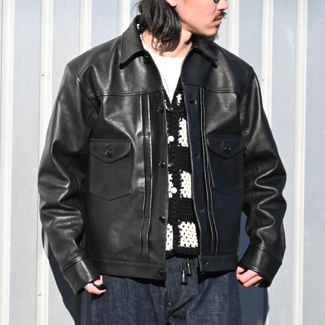 タグ付　OLDJOE PATINA HORSE-HIDE JEAN JAC OLD JOE & CO. 7/12(Sat.) ・PATINA HORSE-HIDE JEAN JACKET (ROUGH