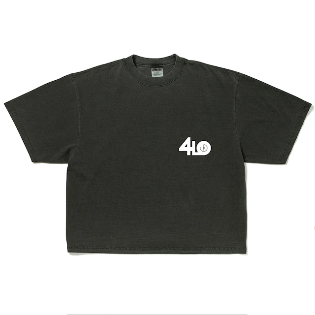 ポジション＆ナンバー 4 LOCK-4LO ドロップショルダーTシャツ