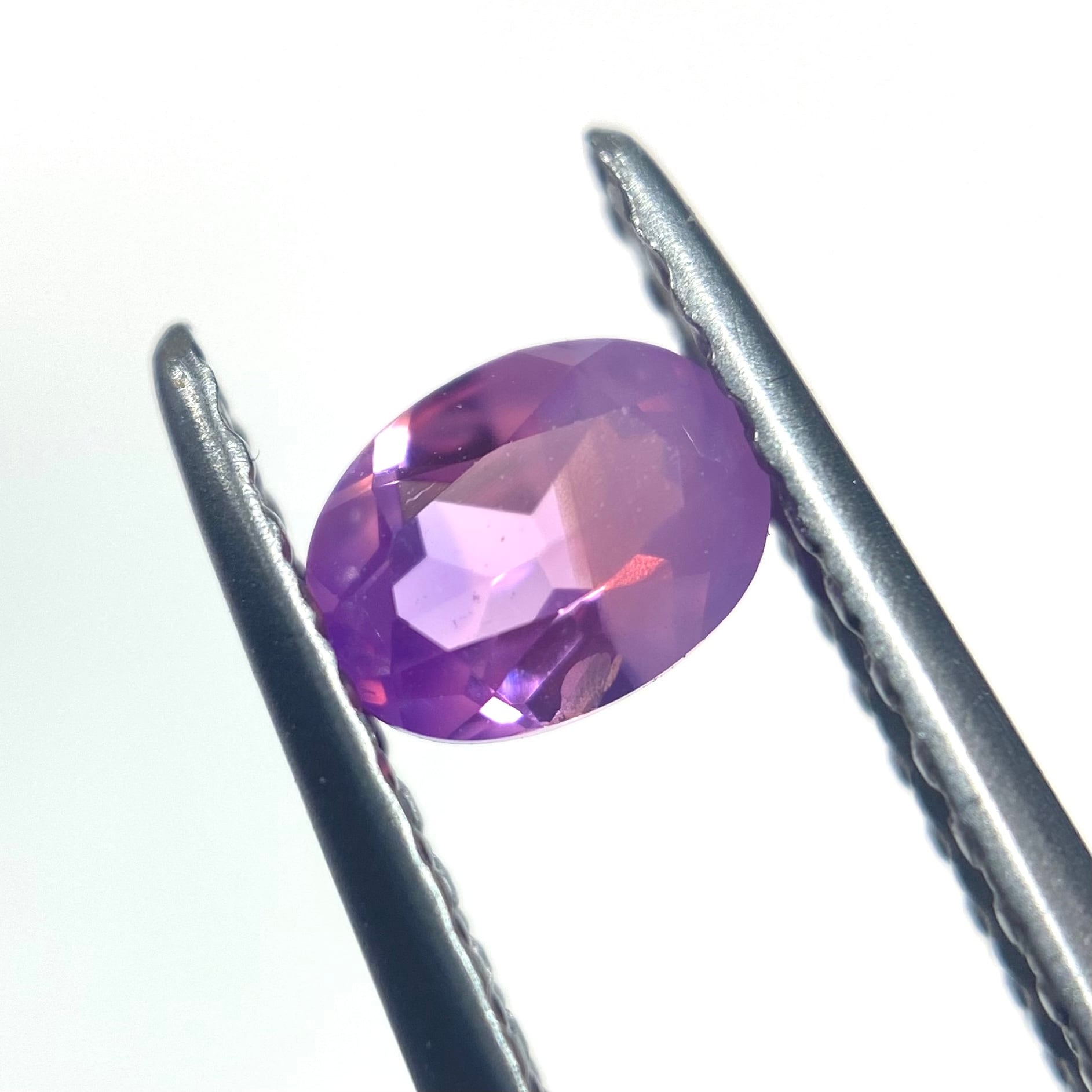 いちごミルクなバイカラーサファイア