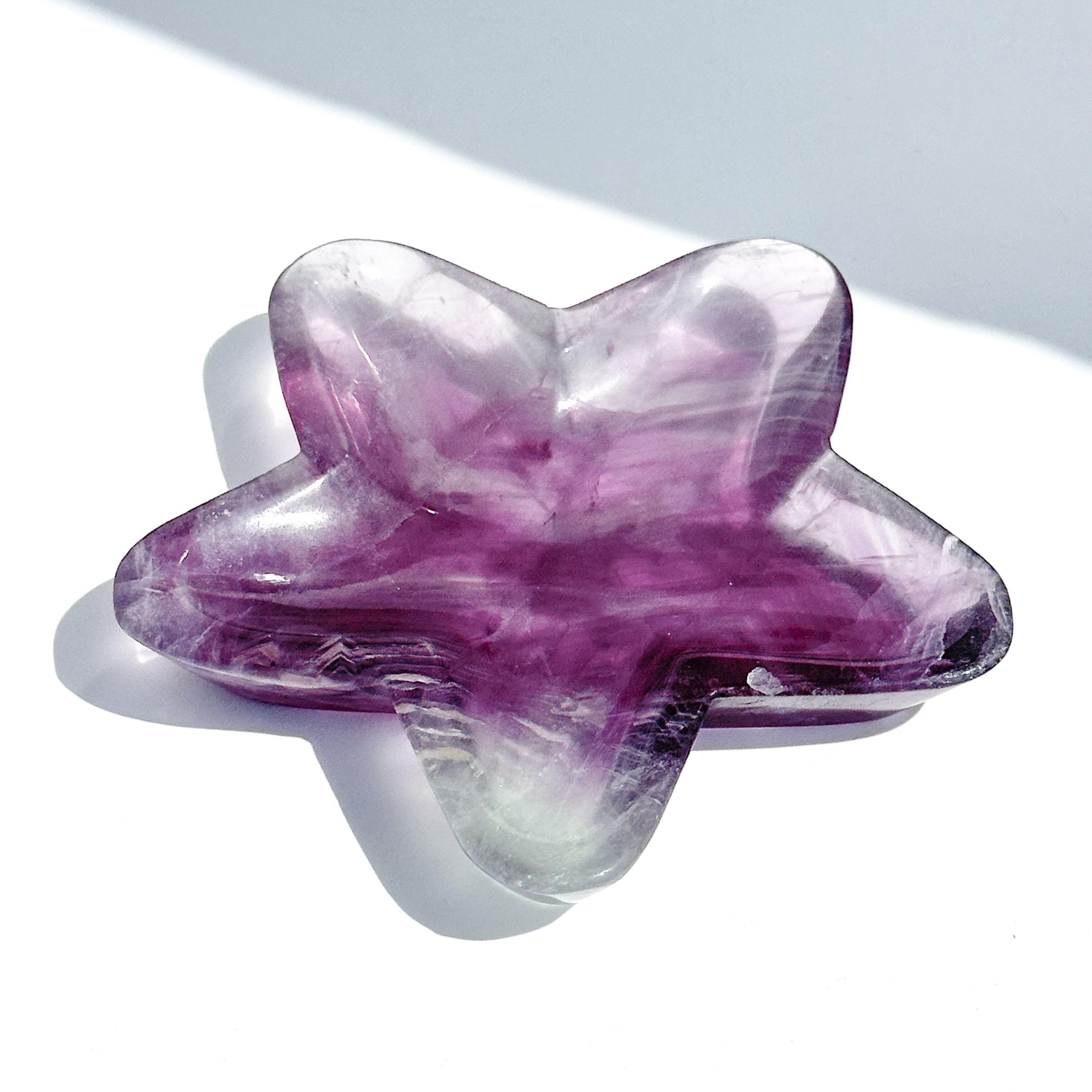 レインボーフローライト星型のうつわ11◇ RainbowFluorite ◇天然石・鉱物・パワーストーン・インテリア