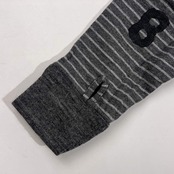 SOU・SOU × le coq sportif 京型友禅 ソウソウ スタンドカラー ボーダー ジャケット XS/グレー メンズ