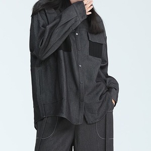 Thick Casual Collared Shirt【TR3134】