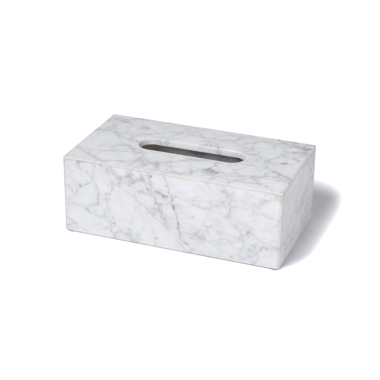 MARBLE TISSUE BOX - Bianco Carrara|大理石ティッシュケース