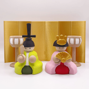 Pikkuni おひなさまセット Hina Dolls set