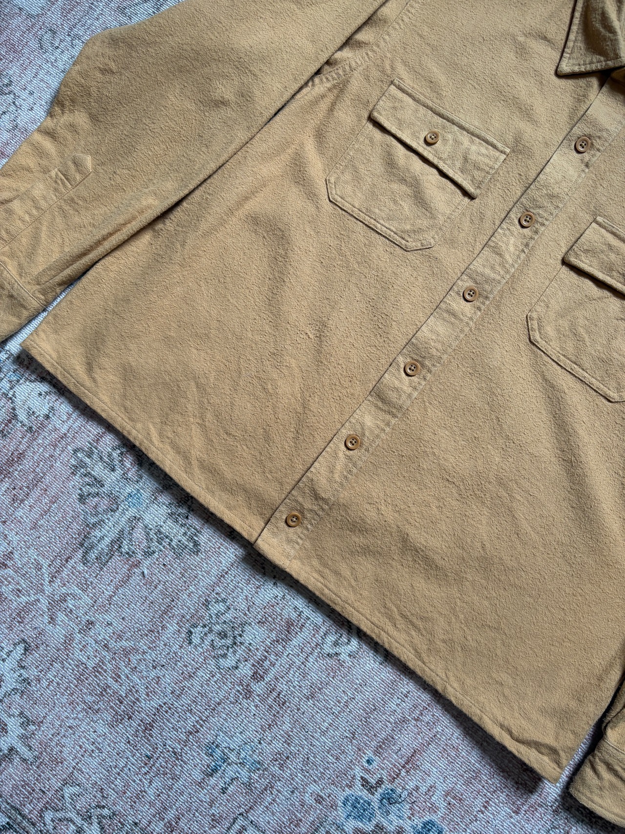 L.L.BEAN /  chamois cross shirts / REMAKE