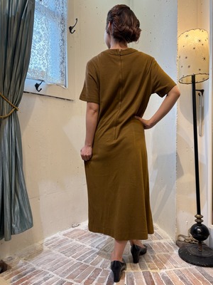 60’s “Sears” brown wool dress